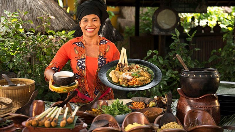 Things to do in Bali when it rains: Traditional Balinese cooking class menu